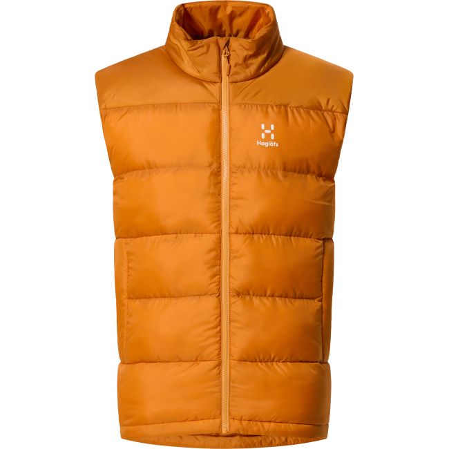 Haglöfs Puffy Mimic Vest – Vestă izolată Mimic - Maro Golden Brown