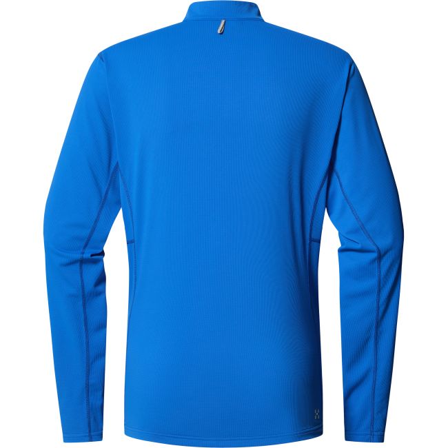 Haglöfs L.I.M Tempo Trail Halfzip – Bluză de alergare trail cu fermoar scurt - Albastru Electric Blue