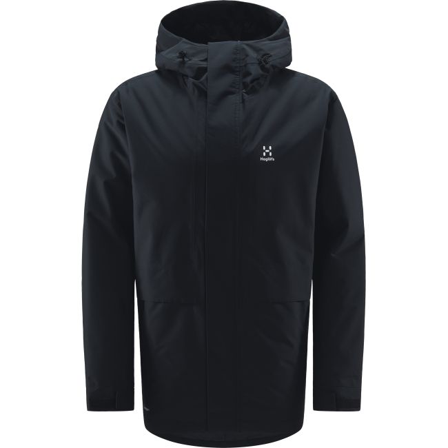 Haglöfs Salix Proof Mimic Parka – Parka izolată impermeabilă - Negru True Black