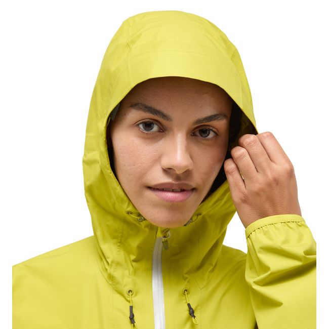 Haglöfs L.I.M GTX Jacket W – Geacă GORE-TEX Paclite ultraușoară - Verde Aurora
