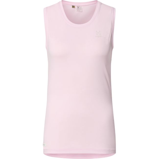 Haglöfs L.I.M Tempo Trail Tank W – Maiou de alergare trail - Roz Fresh Pink