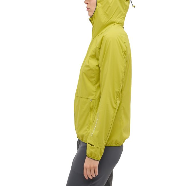 Haglöfs L.I.M Tempo Trail Jacket W – Geacă de alergare trail ușoară - Verde Aurora