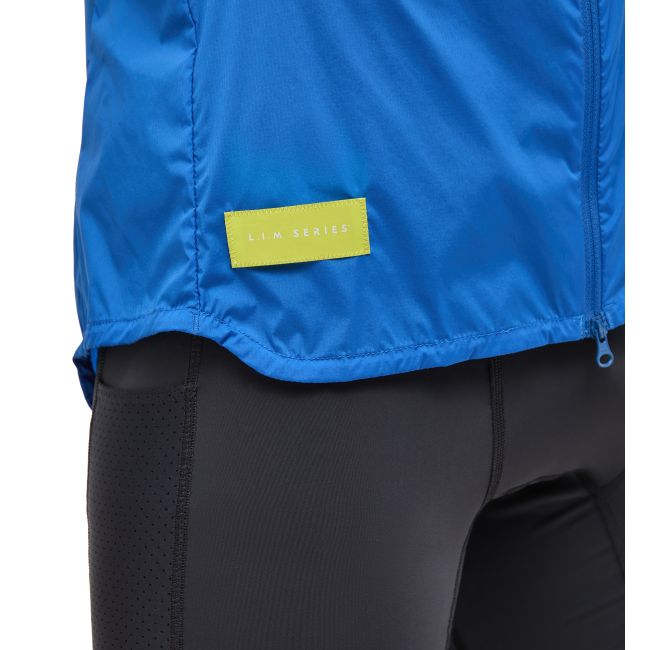 Haglöfs L.I.M Intense Trail Down Vest – Vestă din puf pentru alergare montană - Albastru Electric Blue