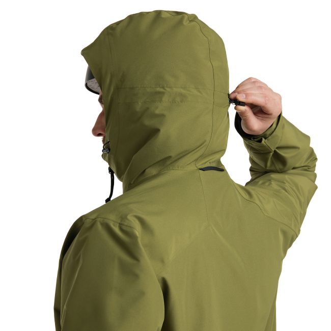 Haglöfs Lumi Insulated Jacket – Geacă izolată impermeabilă - Verde Olive Green