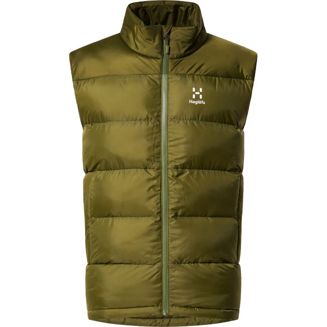 Haglöfs Puffy Mimic Vest – Vestă izolată Mimic - Verde închis Olive Green
