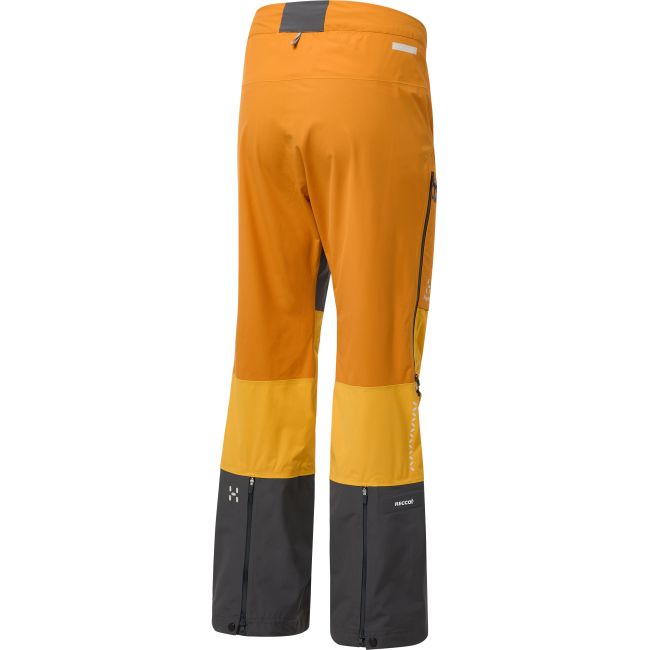 Haglöfs L.I.M Touring PROOF Pant – Pantaloni impermeabili pentru tură de schi - Galben Sunny Yellow/Desert Yellow