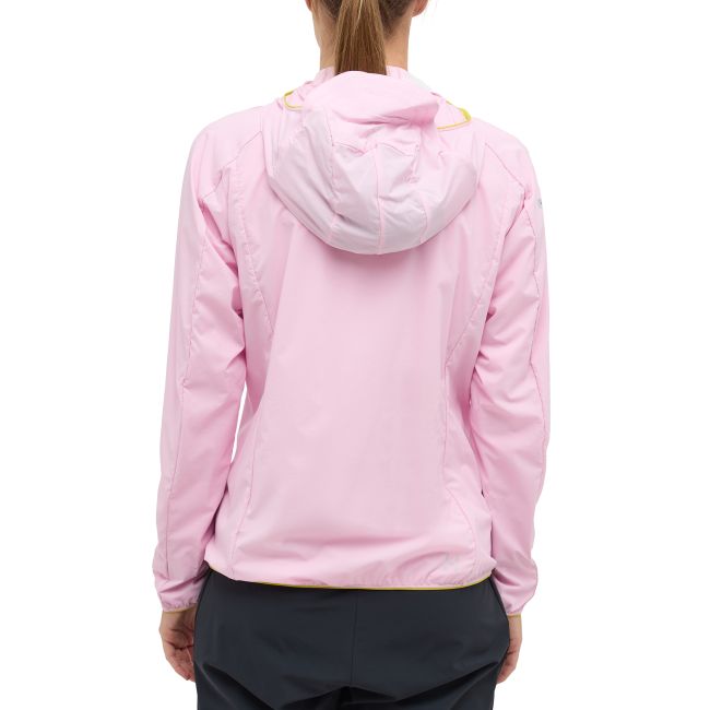 Haglöfs L.I.M Tempo Trail Jacket W – Geacă de alergare trail ușoară - Roz Fresh Pink