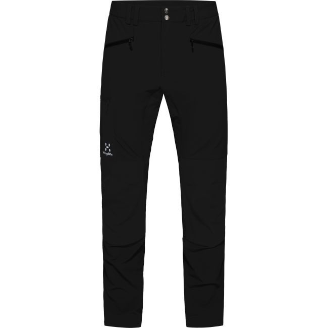 Haglöfs Rugged Slim Pant – Pantaloni softshell outdoor - Negru True Black