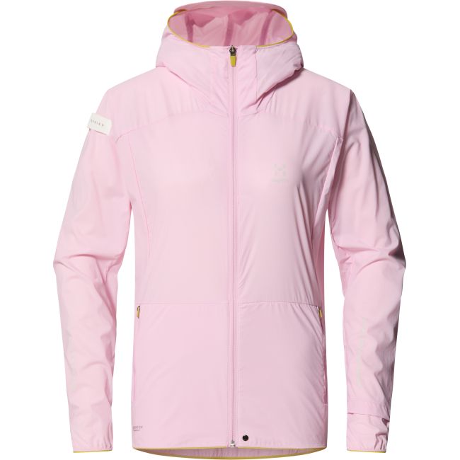 Haglöfs L.I.M Tempo Trail Jacket W – Geacă de alergare trail ușoară - Roz Fresh Pink