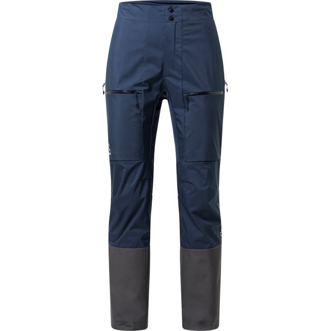 Haglöfs L.I.M Hybrid Touring Pant W – Pantaloni hibrizi pentru tură de schi - Albastru închis Tarn Blue