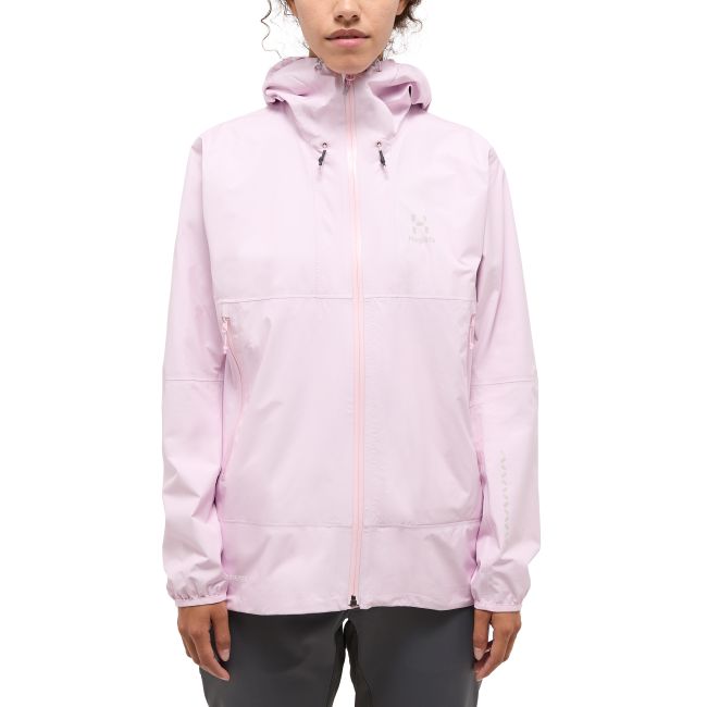 Haglöfs L.I.M GTX Jacket W – Geacă GORE-TEX Paclite ultraușoară - Roz Fresh Pink