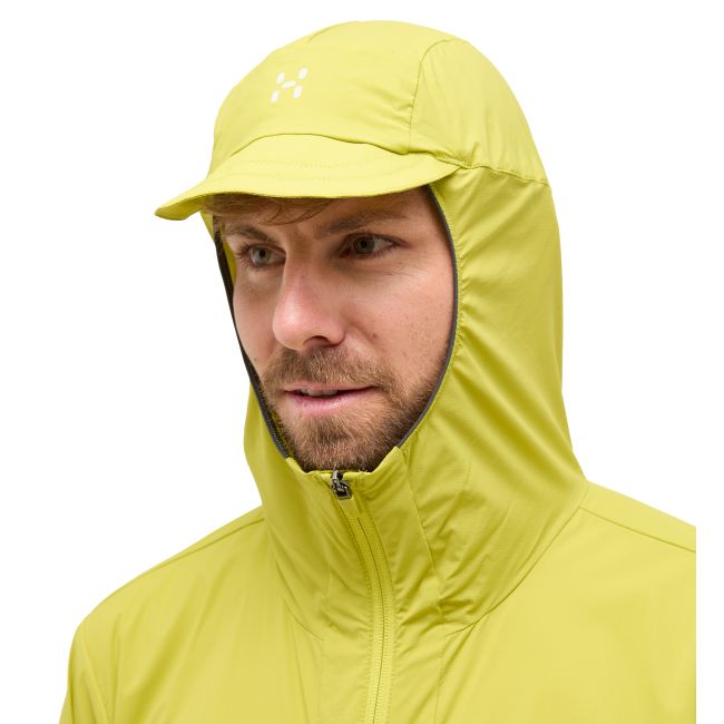 Haglöfs L.I.M Tempo Trail Jacket – Geacă de alergare trail ușoară - Verde Aurora