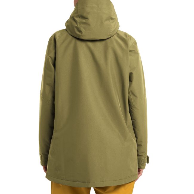 Haglöfs Lumi Insulated Parka W – Parka izolată impermeabilă - Verde Olive Green