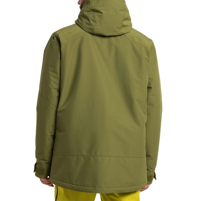 Haglöfs Lumi Insulated Jacket – Geacă izolată impermeabilă - Verde Olive Green