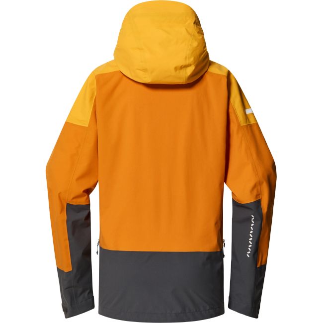 Haglöfs L.I.M Touring PROOF Jacket W – Geacă impermeabilă pentru tură de schi - Galben Sunny Yellow/Desert Yellow