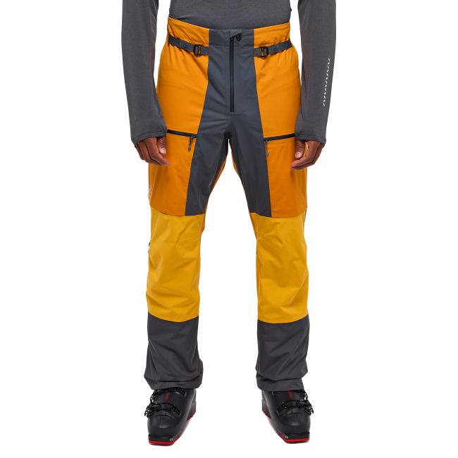 Haglöfs L.I.M Touring PROOF Pant – Pantaloni impermeabili pentru tură de schi - Galben Sunny Yellow/Desert Yellow