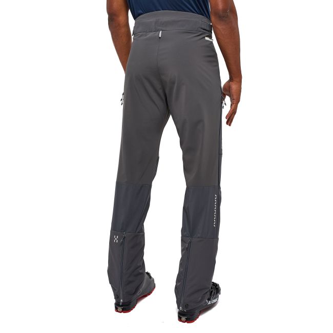 Haglöfs L.I.M Hybrid Touring Pant – Pantaloni hibrizi pentru tură de schi - Gri închis Magnetite