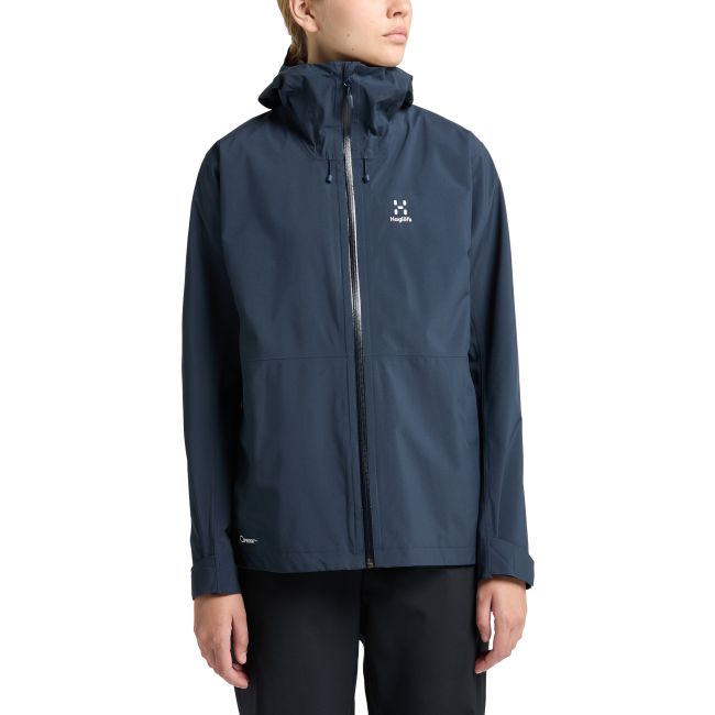 Haglöfs Aria Proof Jacket W – Geacă impermeabilă - Albastru închis Tarn Blue