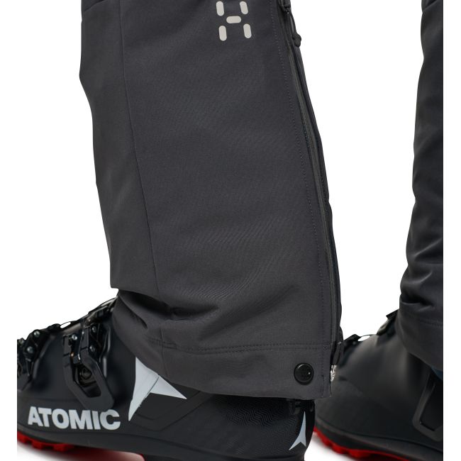 Haglöfs L.I.M Hybrid Touring Pant W – Pantaloni hibrizi pentru tură de schi - Gri închis Magnetite