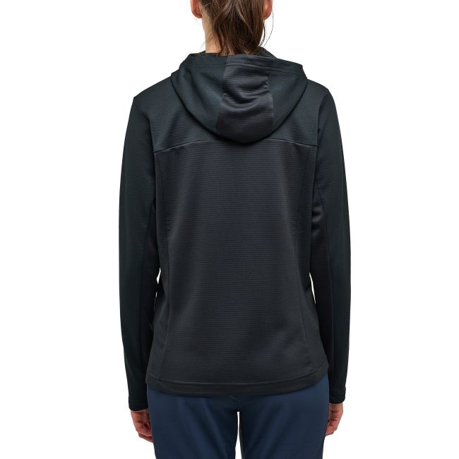 Haglöfs Lark Mid Hood W – Hanorac outdoor - Negru True Black