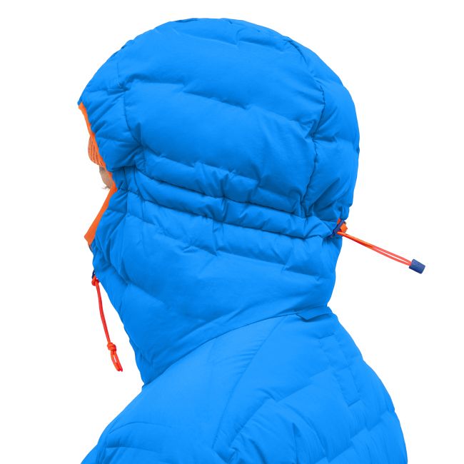 Haglöfs Spitz Down Hood W – Geacă din puf elastică cu glugă - Albastru Electric Blue