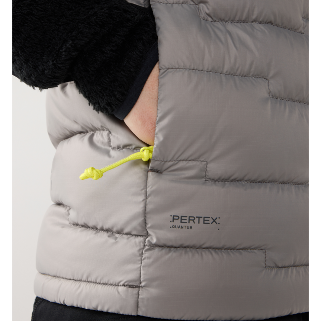 Haglöfs ROC Flash Down Vest W – Vestă tehnică din puf - Gri Stone Brick