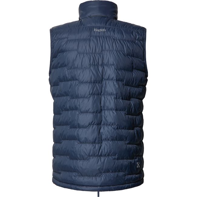 Haglöfs ROC Flash Down Vest – Vestă tehnică din puf - Albastru închis Tarn Blue