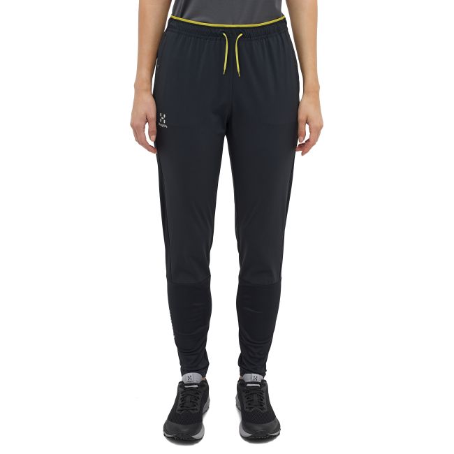 Haglöfs L.I.M Tempo Trail Pants W – Pantaloni de alergare trail - Negru True Black