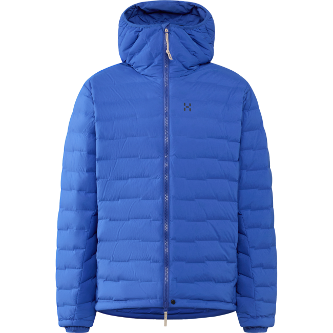 Haglöfs Spitz Down Hood – Geacă din puf elastică cu glugă - Albastru Northern Blue