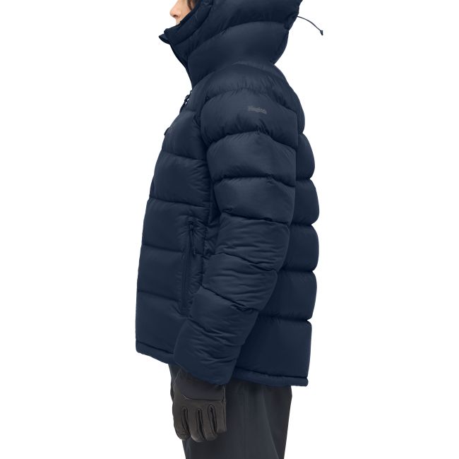 Haglöfs Rosson Down Hood W – Geacă din puf cu glugă - Albastru închis Tarn Blue