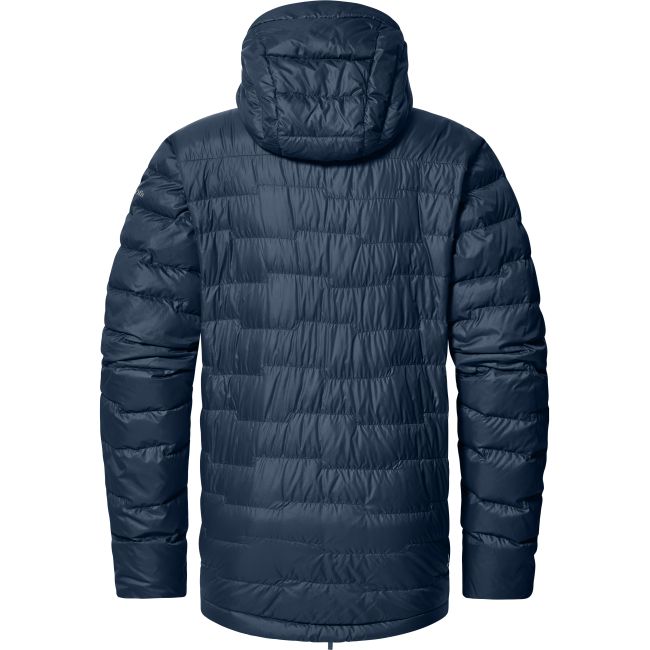 Haglöfs ROC Flash Down Hood – Geacă tehnică din puf cu glugă - Albastru închis Tarn Blue