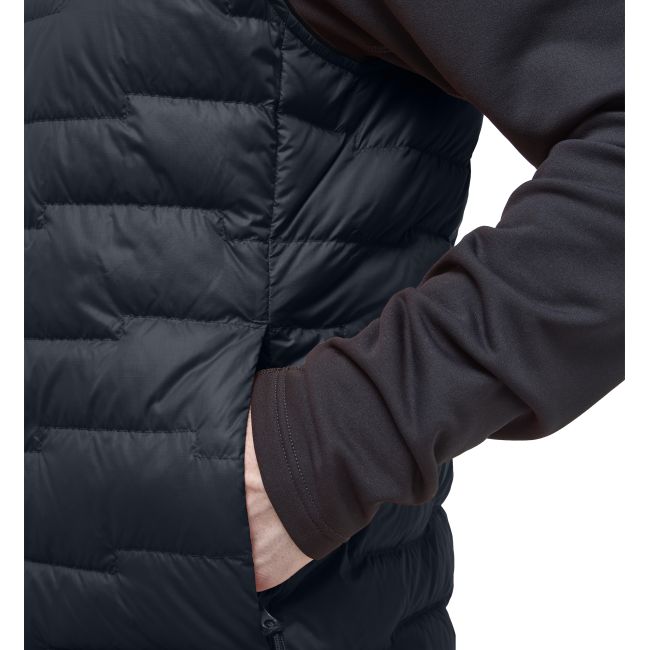 Haglöfs ROC Flash Down Vest – Vestă tehnică din puf - Negru True Black