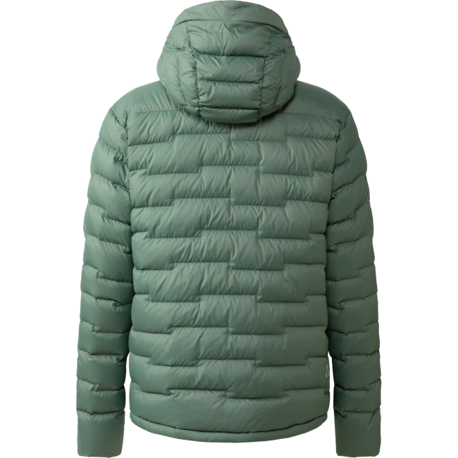 Haglöfs ROC Flash Down Hood – Geacă tehnică din puf cu glugă - Verde Chlorophyll Green