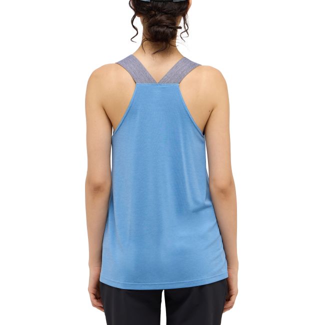 Haglöfs Ridge Tank W – Maiou tehnic - Albastru deschis Sky Blue