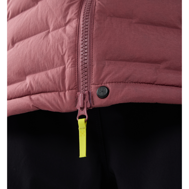 Haglöfs Spitz Down Hood W – Geacă din puf elastică cu glugă - Roz Misty Mauve