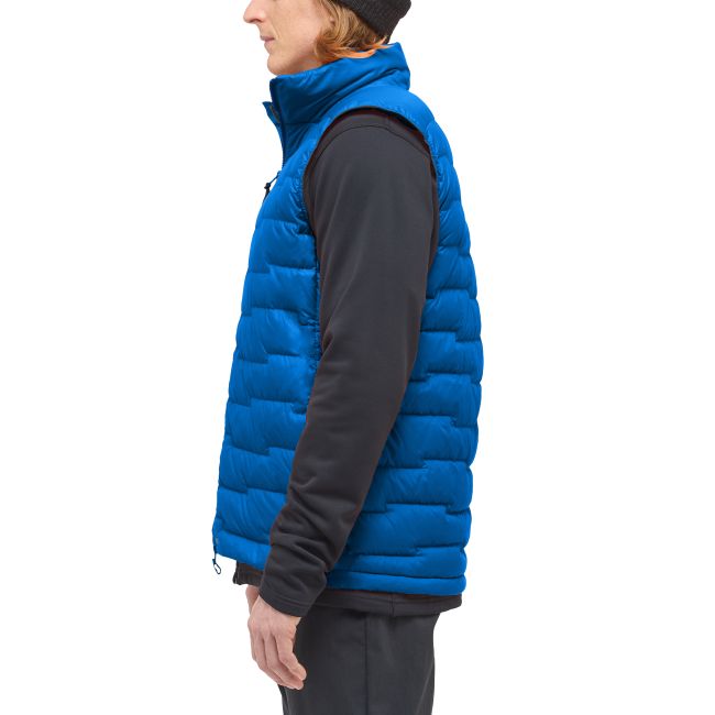 Haglöfs ROC Flash Down Vest – Vestă tehnică din puf - Albastru Electric Blue