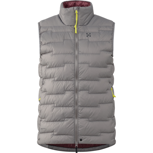 Haglöfs ROC Flash Down Vest W – Vestă tehnică din puf - Gri Stone Brick