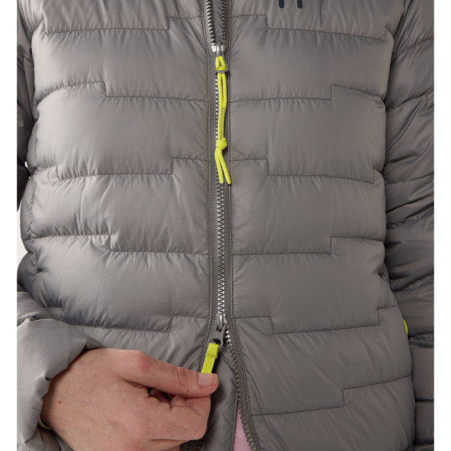 Haglöfs ROC Flash Down Hood W – Geacă tehnică din puf cu glugă - Gri Stone Brick