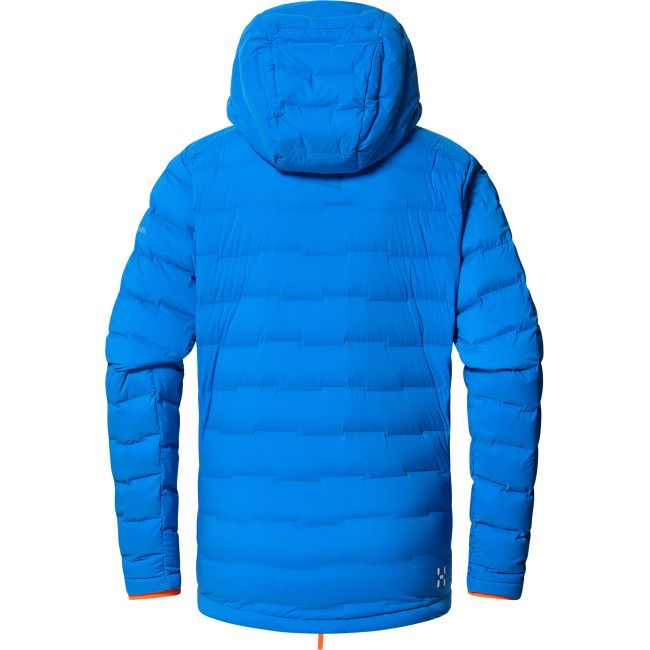 Haglöfs Spitz Down Hood W – Geacă din puf elastică cu glugă - Albastru Electric Blue