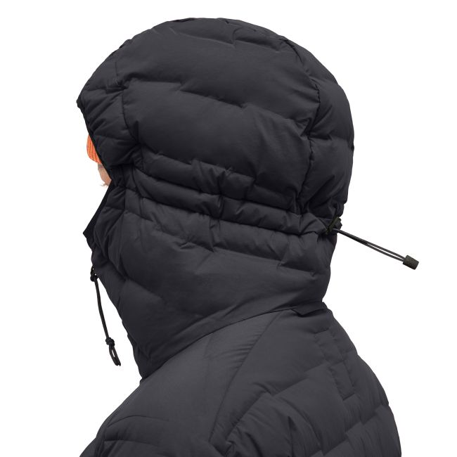 Haglöfs Spitz Down Hood W – Geacă din puf elastică cu glugă - Negru True Black