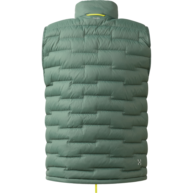 Haglöfs ROC Flash Down Vest – Vestă tehnică din puf - Verde Chlorophyll Green