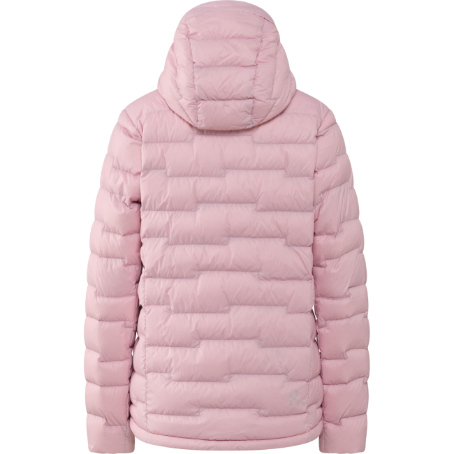 Haglöfs ROC Flash Down Hood W – Geacă tehnică din puf cu glugă - Roz Dusty Rose