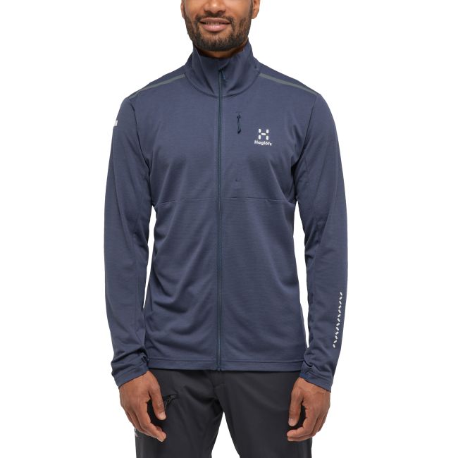 Haglöfs L.I.M Strive Mid Jacket – Geacă strat intermediar ultraușoară - Albastru închis Tarn Blue