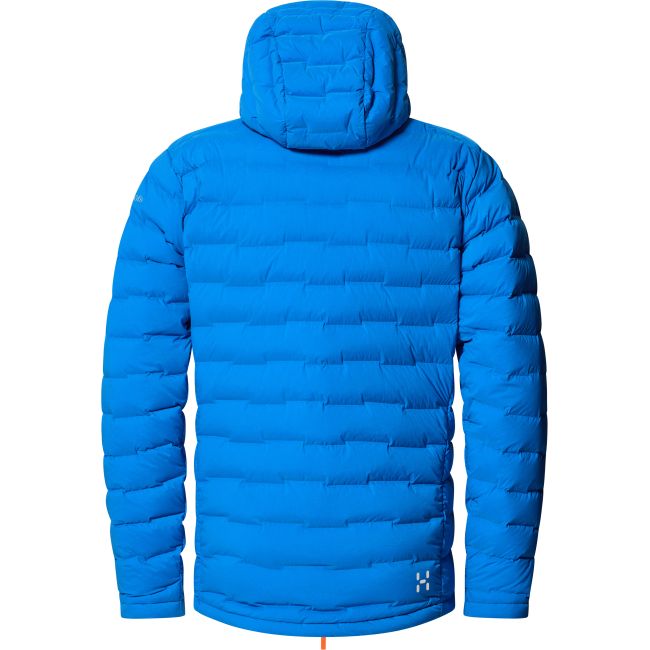 Haglöfs Spitz Down Hood – Geacă din puf elastică cu glugă - Albastru Electric Blue