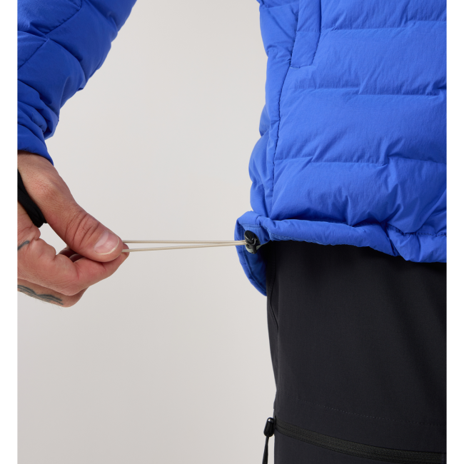 Haglöfs Spitz Down Hood – Geacă din puf elastică cu glugă - Albastru Northern Blue