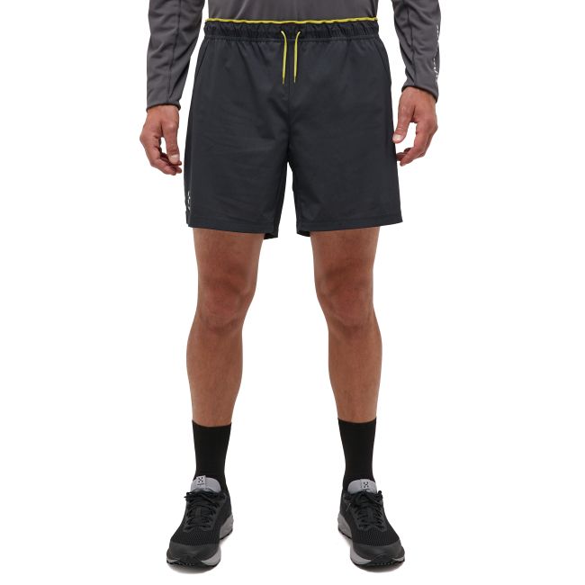 Haglöfs L.I.M Tempo Trail Shorts – Pantaloni scurți de alergare trail - Negru True Black