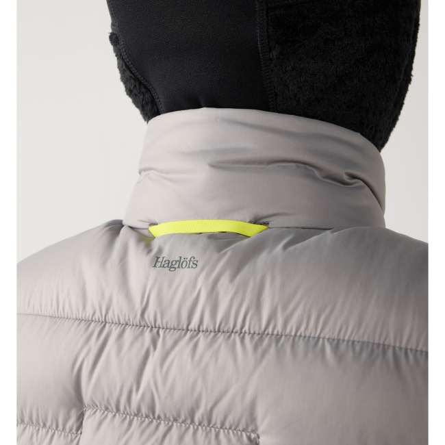 Haglöfs ROC Flash Down Vest W – Vestă tehnică din puf - Gri Stone Brick