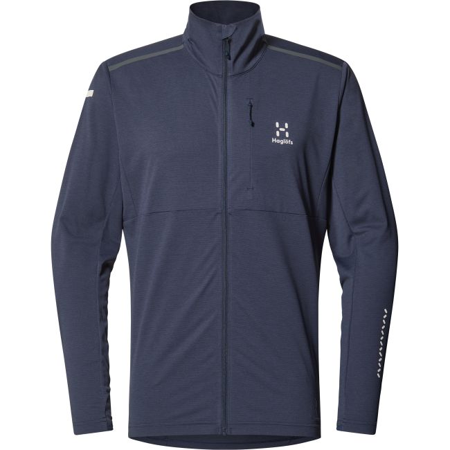 Haglöfs L.I.M Strive Mid Jacket – Geacă strat intermediar ultraușoară - Albastru închis Tarn Blue