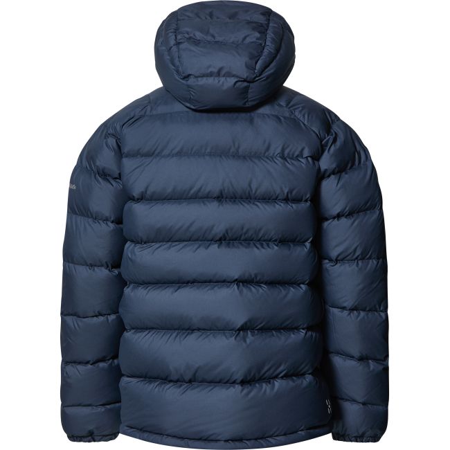 Haglöfs Rosson Down Hood – Geacă din puf cu glugă - Albastru închis Tarn Blue
