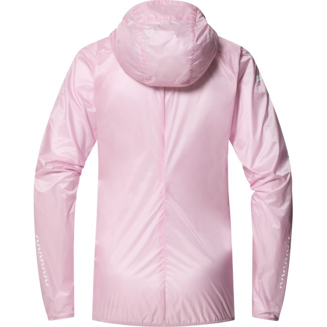 Haglöfs L.I.M Shield Hood W – Geacă de vânt ultraușoară cu glugă - Roz Fresh Pink